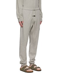 Essentials Gray Cotton Lounge Pants