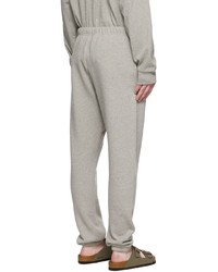 Essentials Gray Cotton Lounge Pants