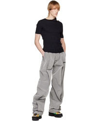 Y/Project Gray Pleated Lounge Pants