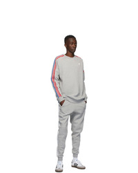 adidas Originals Grey 3 Stripes Lounge Pants
