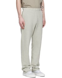 John Elliott Grey Cotton Lounge Pants