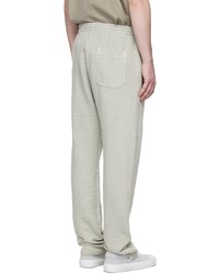 John Elliott Grey Cotton Lounge Pants