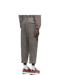 N. Hoolywood Grey Faded Wide Lounge Pants