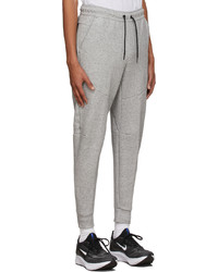 Nike Grey Fleece Sportswear Tech Lounge Pants