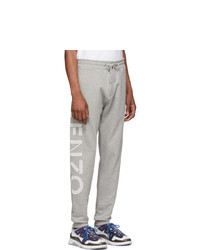 Kenzo Grey Logo Lounge Pants