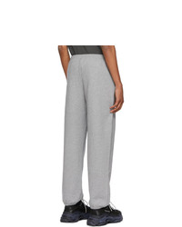Balenciaga Grey Logo Lounge Pants