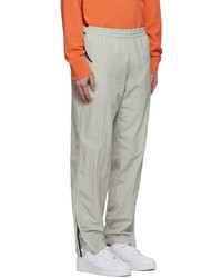 Helmut Lang Grey Nylon Track Pants