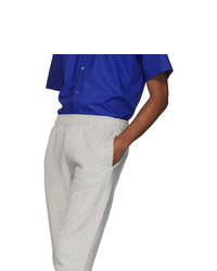Moncler Grey Striped Lounge Pants