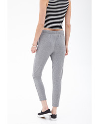 Forever 21 Heathered Drawstring Joggers