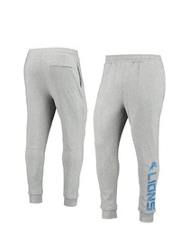 MSX by Michael Strahan Heathered Gray Detroit Lions Jogger Pants In Heather Gray At Nordstrom