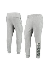 MSX by Michael Strahan Heathered Gray Green Bay Packers Jogger Pants In Heather Gray At Nordstrom