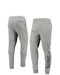 MSX by Michael Strahan Heathered Gray New Orleans Saints Jogger Pants In Heather Gray At Nordstrom