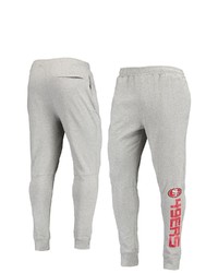 MSX by Michael Strahan Heathered Gray San Francisco 49ers Jogger Pants In Heather Gray At Nordstrom