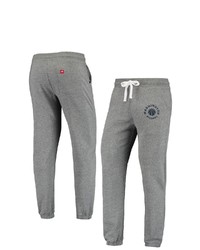 Le Coq Sportif Heathered Gray Washington Wizards Sportiqe Quincy Sweatpants In Heather Gray At Nordstrom