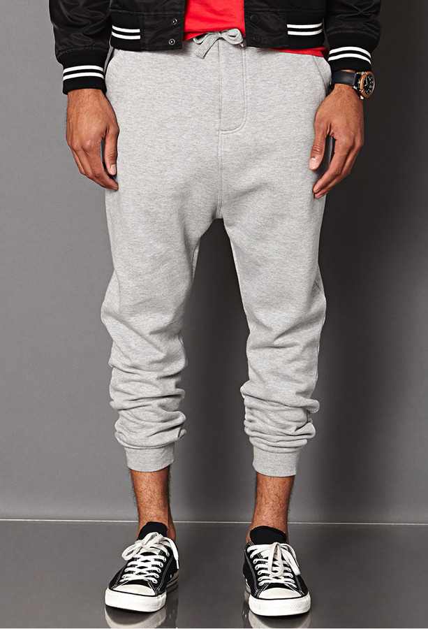 grey sweatpants forever 21