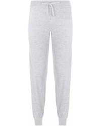 Juicy Couture J Bling Velour Tapered Sweatpants Grey L