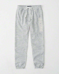 Abercrombie & Fitch Logo Banded Sweatpants