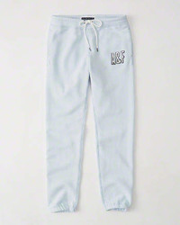 Abercrombie & Fitch Logo Banded Sweatpants