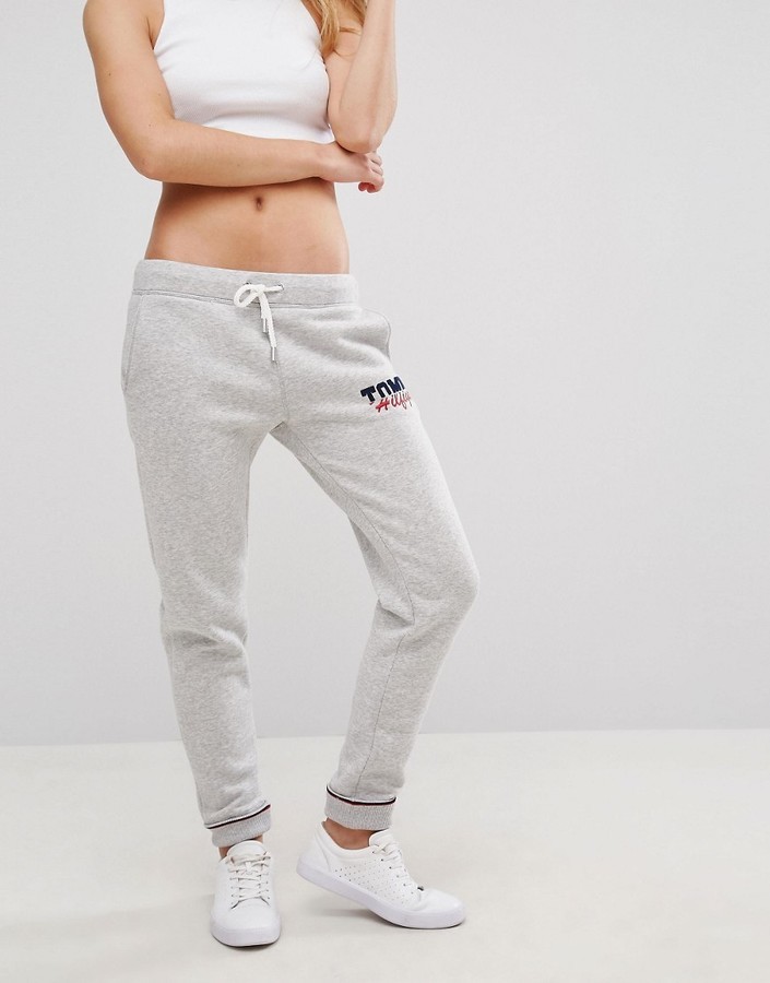 Tommy Hilfiger Logo Sweatpants, $128 | Asos | Lookastic