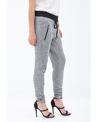 LOVE21 Love 21 Marled Knit Joggers