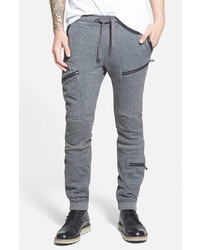 Rogue Moto Jogger Pants With Leather Trim