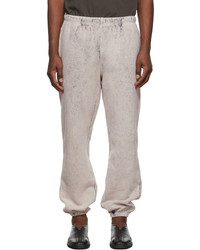 Les Tien Off White Cotton Lounge Pants