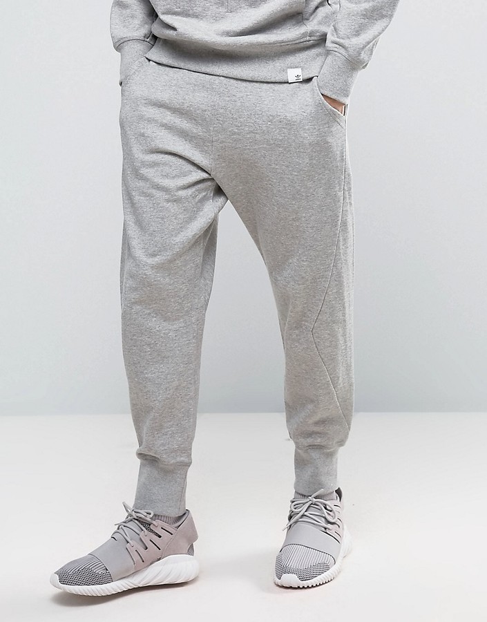 adidas gray sweatpants