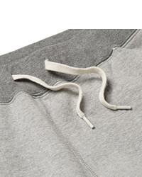 Beams Plus Slim Fit Tapered Fleece Back Cotton Jersey Sweatpants