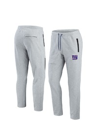 NFL X DARIUS RUCKE R Collection By Fanatics Heathered Gray New York Giants Sweatpants In Heather Gray At Nordstrom