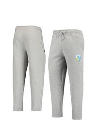 STARTE R Heathered Gray Los Angeles Chargers Team Throwback Option Run Sweatpants