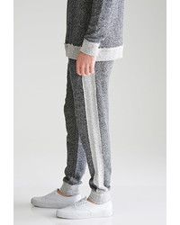 Forever 21 Reverse Paneled French Terry Sweatpants