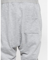 Shades of Grey Drop Crotch Sweatpant