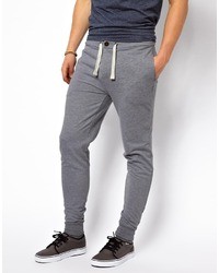 Asos Skinny Smart Sweatpants Grey