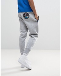 Love Moschino Slim Fit Joggers With Back Patch And Zips
