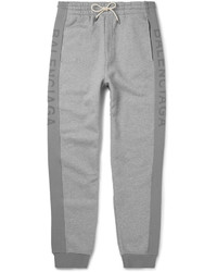 Balenciaga Slim Fit Tapered Fleece Back Cotton Jersey Sweatpants, $825, MR  PORTER