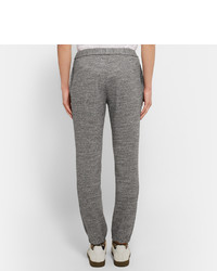 Maison Margiela Slim Fit Tapered Loopback Cotton Jersey Sweatpants