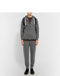 Tom Ford Slim Fit Tapered Mlange Cashmere And Cotton Blend Sweatpants