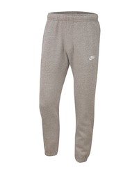 Nike Sportswear Club Fleece Sweatpants In Dark Grey Heatherwhite At Nordstrom