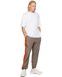 Y-3 Taupe Light Shell Run Lounge Pants