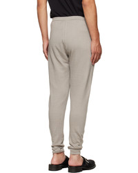 Label Under Construction Taupe Perforated Lounge Pants