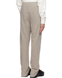 424 Taupe Pinched Seam Lounge Pants