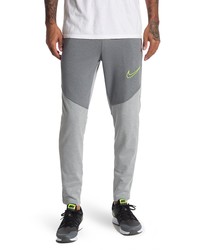 Nike Therma Fit Colorblock Training Pants In Smoke Greyhtrsmoke Greyvolt At Nordstrom