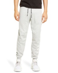 Superdry Train Core Stretch Cotton Joggers In Grey Marl At Nordstrom
