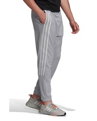 adidas Trvl 3 Stripe Pants In Halo Silver At Nordstrom