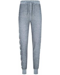 Wildfox Couture Wildfox Star Printjack Sweatpants Grey S