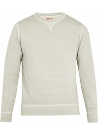 120% Lino 120 Lino Linen And Cotton Blend Sweatshirt