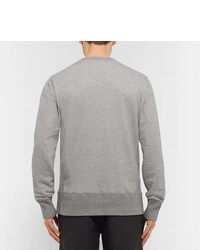 Albam Mlange Loopback Cotton Jersey Sweatshirt