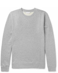 Sunspel Brushed Loopback Cotton Jersey Sweatshirt