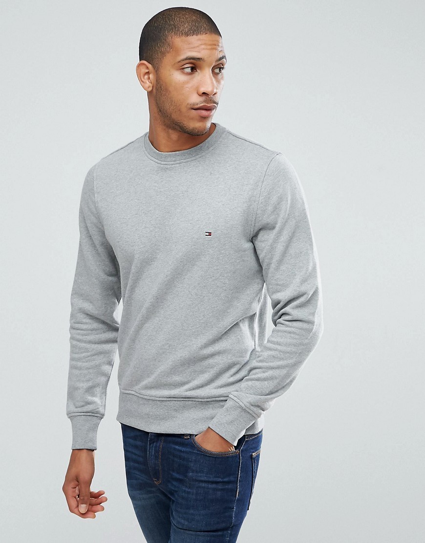 tommy jeans grey crew neck