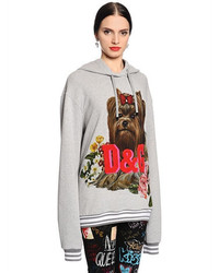 Dolce & Gabbana Dog Logo Cotton Jersey Sweatshirt